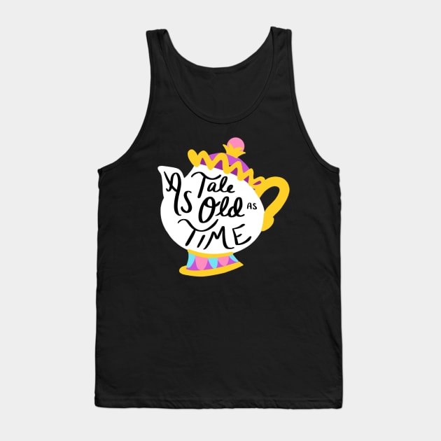 Beauty and the Beast Tank Top by Courtneychurmsdesigns